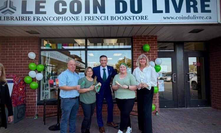 A New Chapter for Le Coin du Livre Le Coin du Livre opened a new chapter with the grand opening of its vibrant new space — a powerful celebration of Franco-Ontarian culture, community, and resilience.
