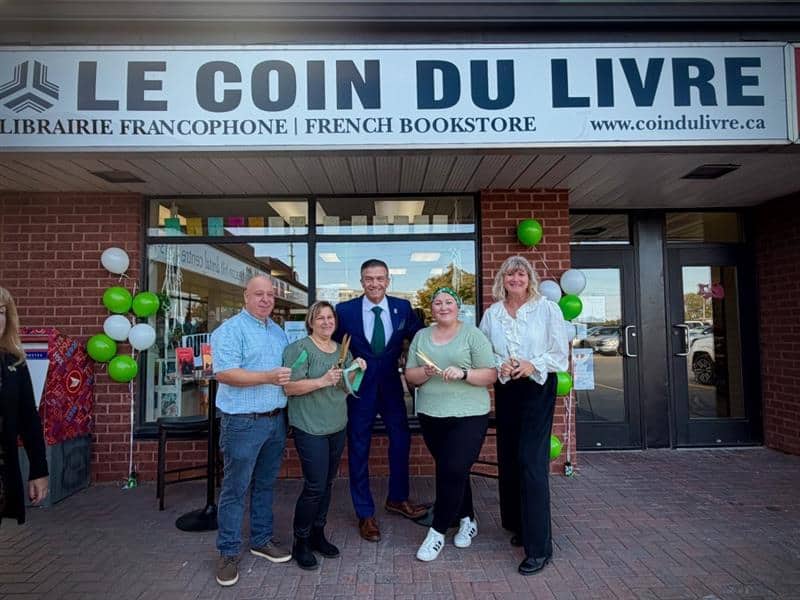 Le Coin du Livre opened a new chapter with the grand opening of its vibrant new space — a powerful celebration of Franco-Ontarian culture, community, and resilience.